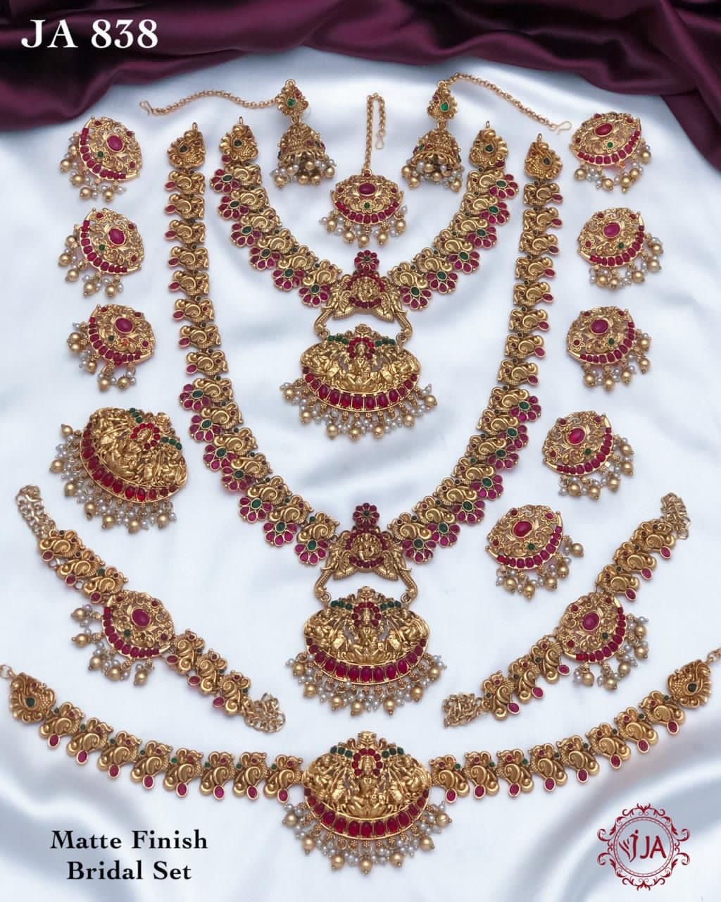 Royal Matte Finish Bridal Set